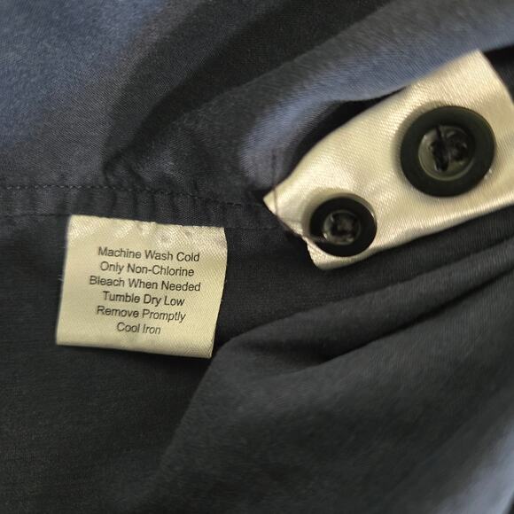 Pronto Uomo BLUE Men's Shirt. Size Medium. - Picture 8 of 16